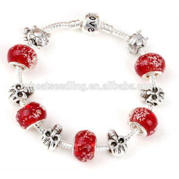 Yiwu Fashion Joyas De Vidrio De Moda De Vidrio Señora Pulsera